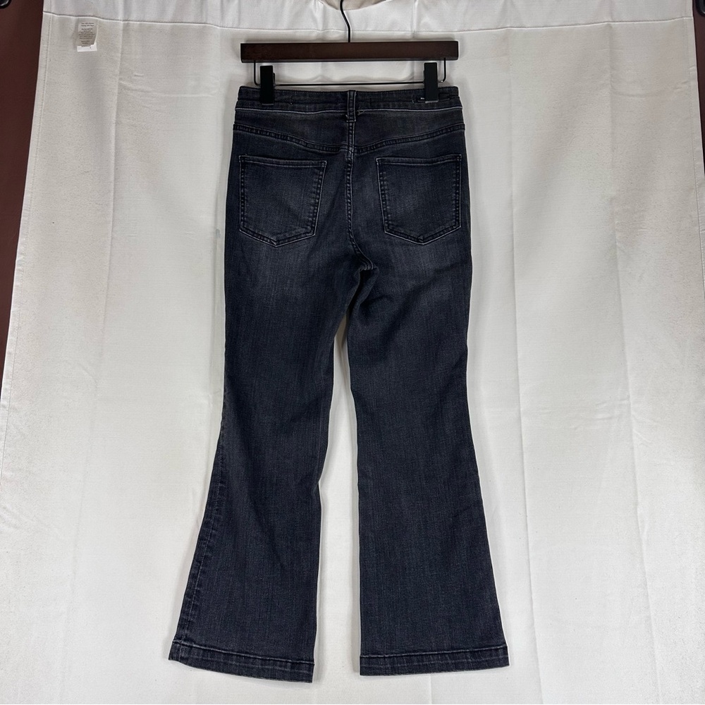PILCRO ANTHROPOLOGIE Women’s Size 28 Denim Jeans High Rise Flare Stretch Ankle - Picture 7 of 15